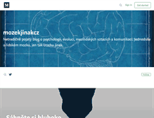 Tablet Screenshot of mozekjinak.cz